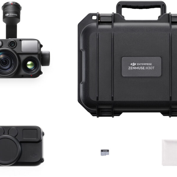 Stacked from 8 images. Method=A (R=8,S=4) DJI Zenmuse H30T studio shot — full sensor array