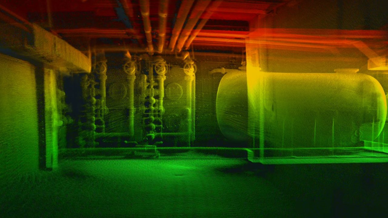 Survey-grade 3D point clouds