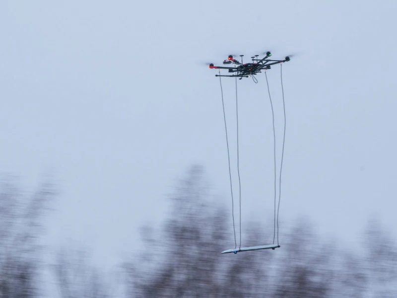 MagArrow II magnetometer in flight