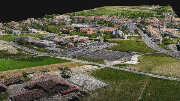 Dense point cloud in PIX4Dmatic