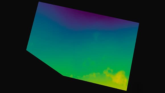 Digital terrain model DTM
