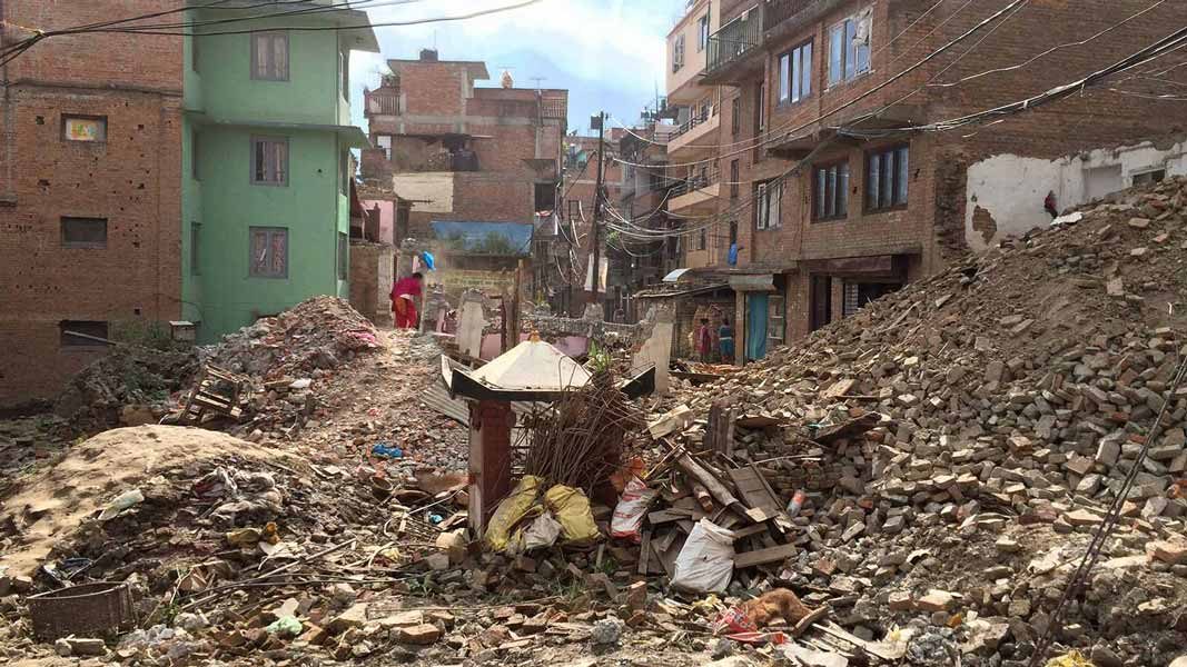 Earthquake response mapping