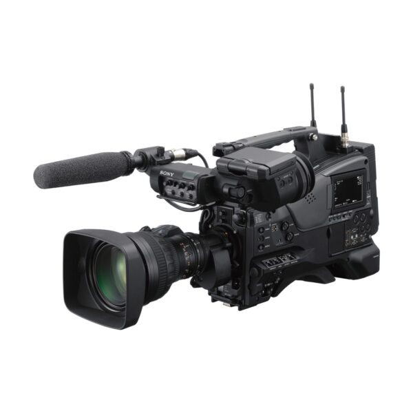 pxw-z750-gallery-01 Sony PXW-Z750 with B4 lens, front-left 3/4 view