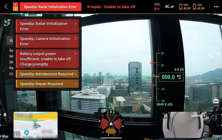 Real-time control in DJI Pilot