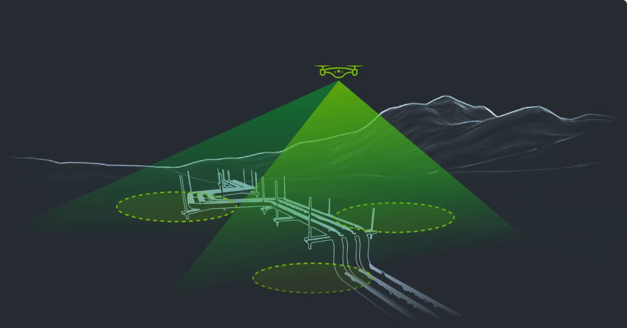 UgCS geophysical and methane inspection mission planning