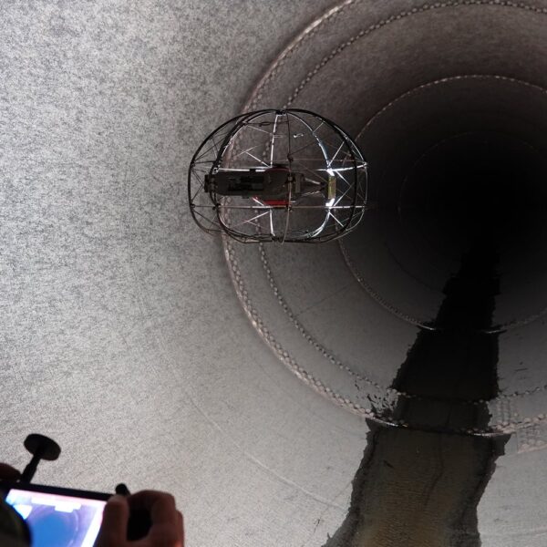 Flybotix ASIO X Caged Inspection Drone
