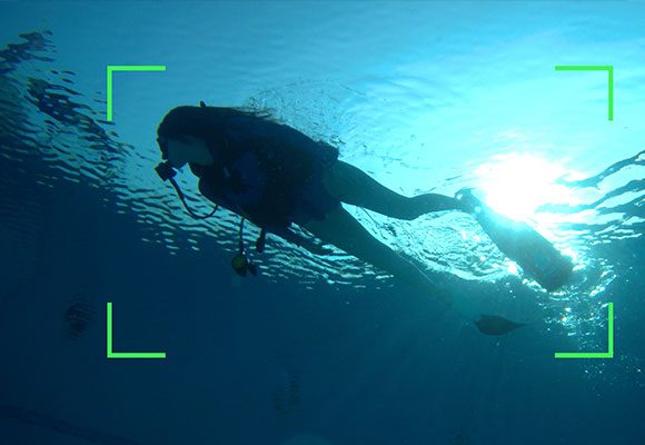 AI diver tracking