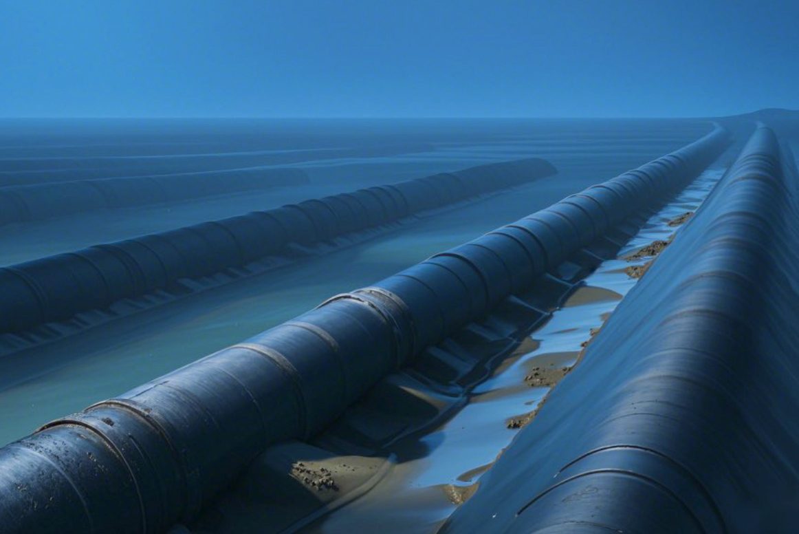 Underwater foundations and pipelines