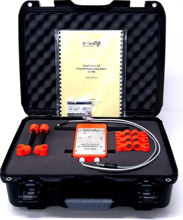 Radar Systems Zond Aero LF low-frequency GPR system
