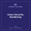 LNX-HARD Linux Security Hardening