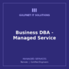 Business DBA - Managed Service