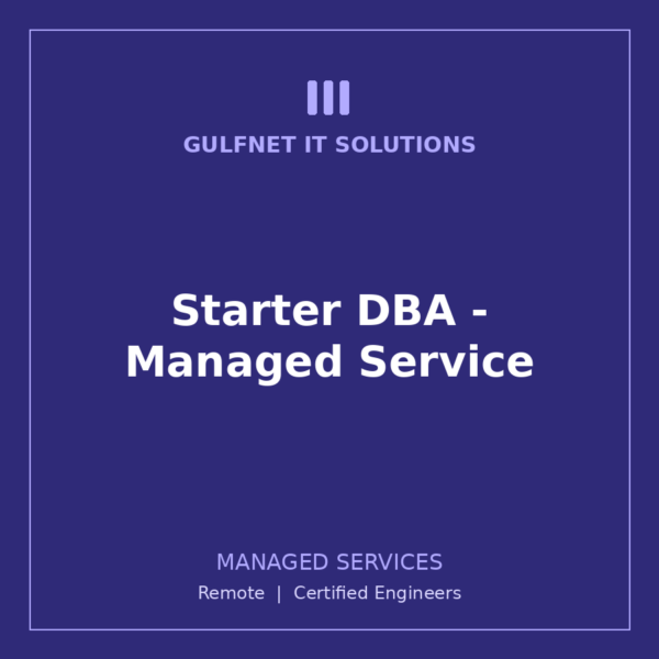 Starter DBA - Managed Service
