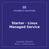 MNG-LNX-START Starter - Linux Managed Service