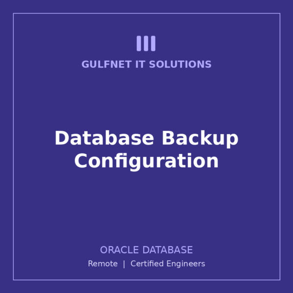 ORA-DB-BKP Database Backup Configuration