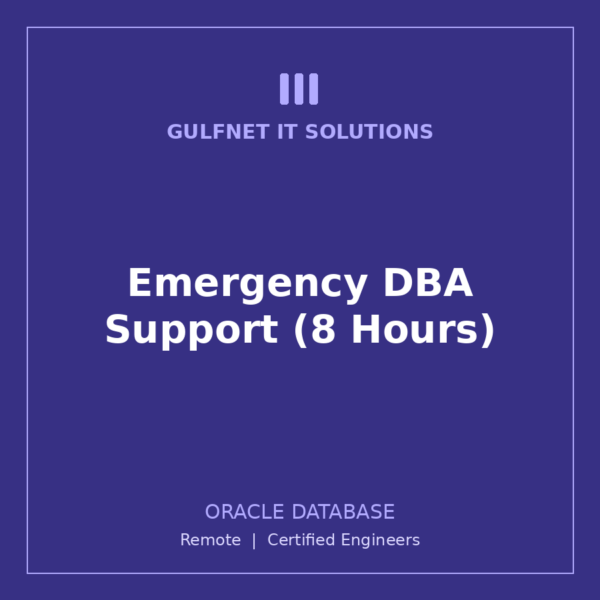 Emergency DBA Support