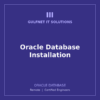 ORA-DB-INST Oracle Database Installation