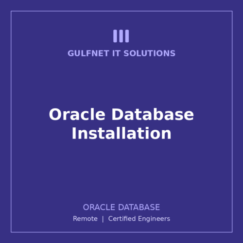 Oracle Database Installation