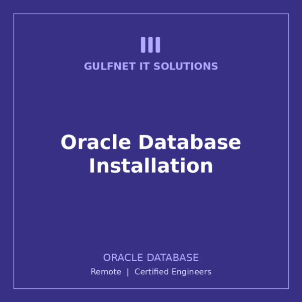 ORA-DB-INST Oracle Database Installation