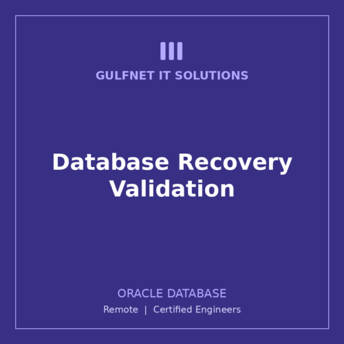 Database Recovery Validation