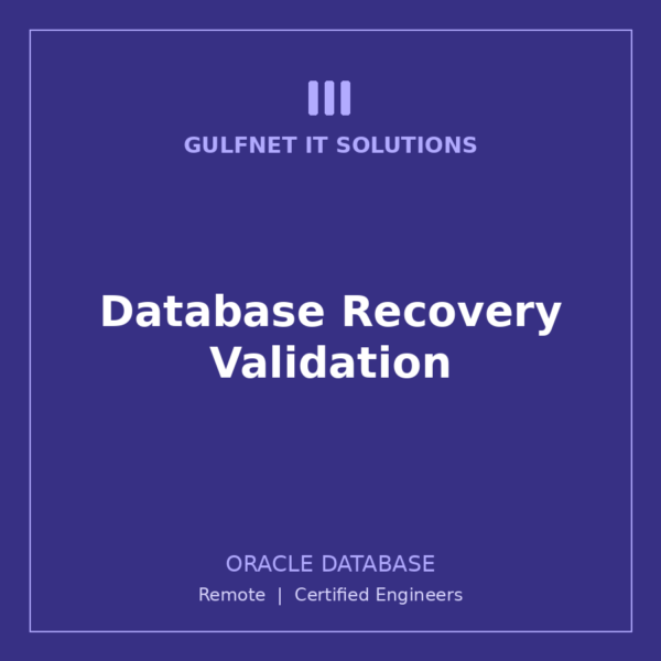 ORA-DB-REC Database Recovery Validation