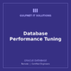 Database Performance Tuning