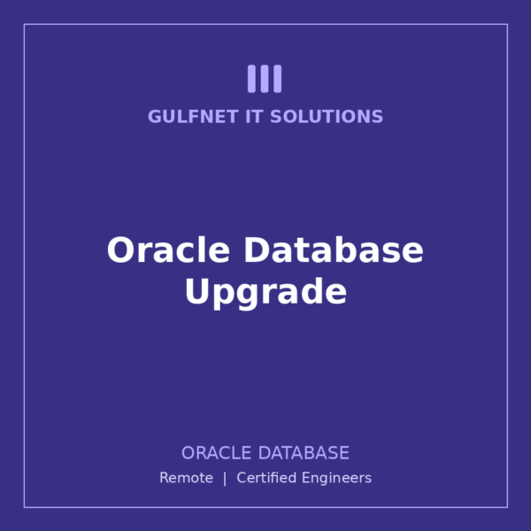 Oracle Database Upgrade
