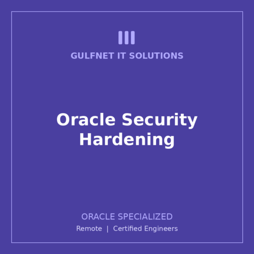 ORA-SP-SEC Oracle Security Hardening