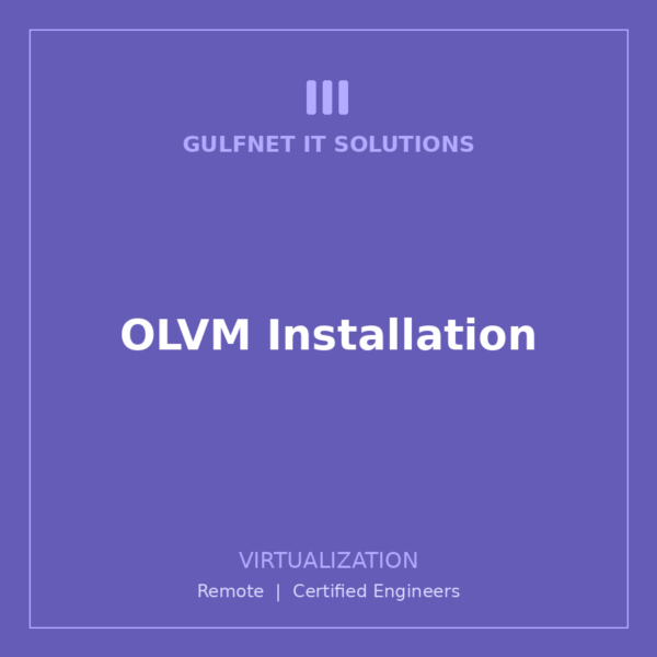 VIRT-OLVM-INST OLVM Installation