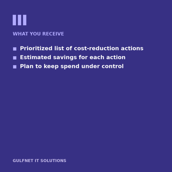 Cloud Cost Optimization receive Cloud Cost Optimization