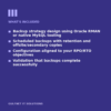 Database Backup Configuration included Database Backup Configuration