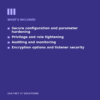 Oracle Security Hardening