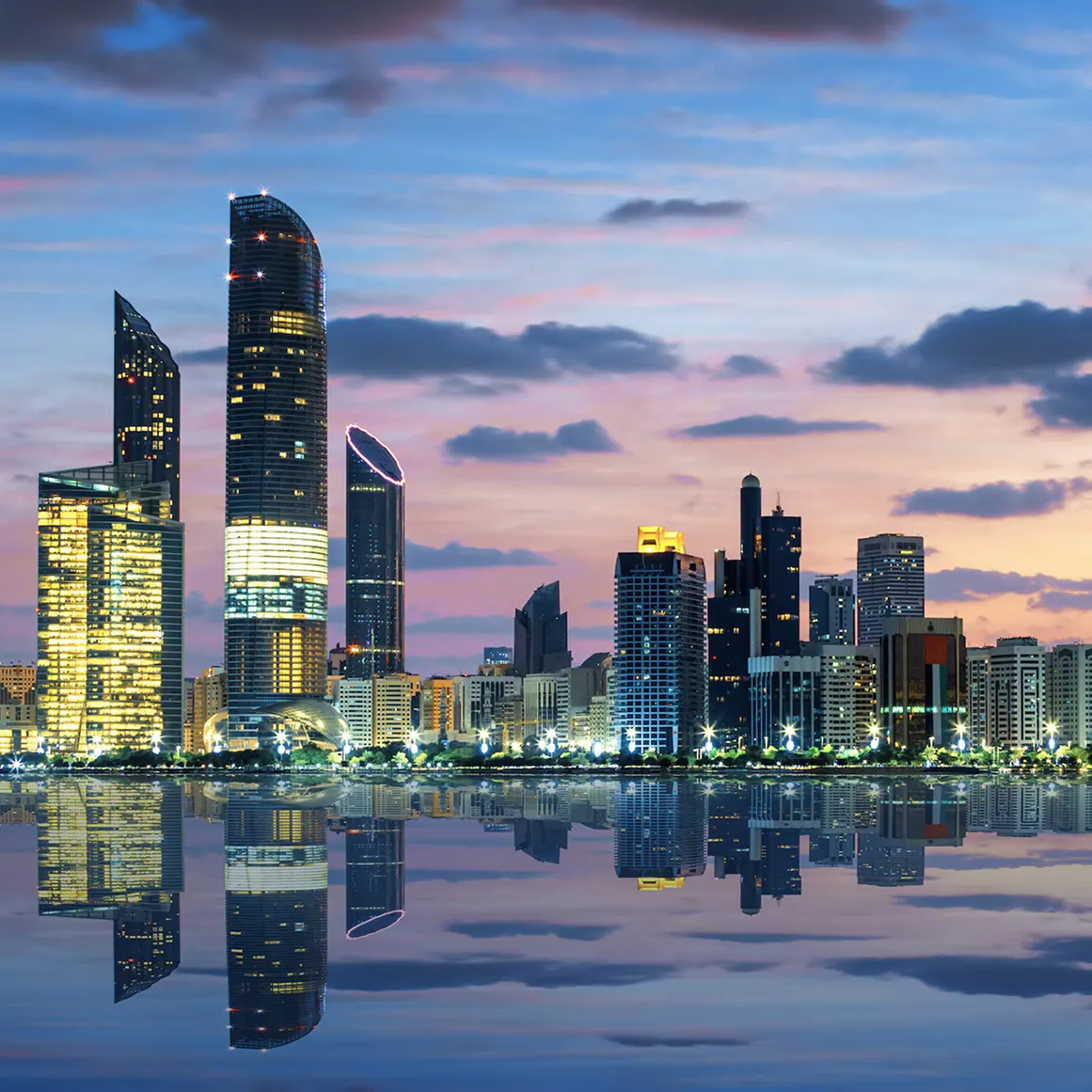 skyline-of-Abu-Dhabi