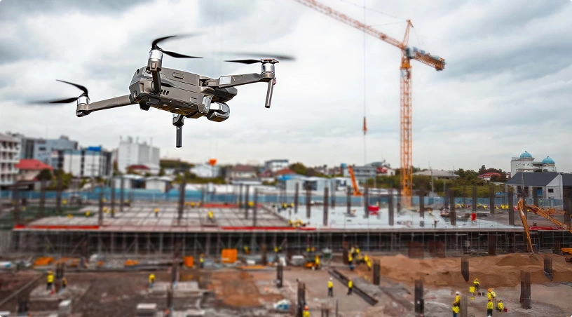 Construction Site Monitoring with Drones: Benefits for GCC Project Managers