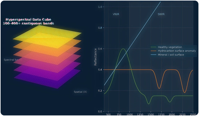 Hyperspectral Satellite Imaging — Deep Material & Chemical Analysis